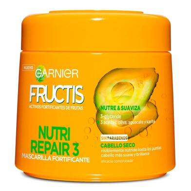 Mascarilla nutri repair 3 cabello seco Fructis frasco 320 ml-0 Mascarilla nutri repair 3 cabello seco Fructis frasco 320 ml-0