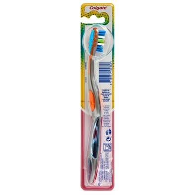 Cepillo de dientes 360° Advanced medio Colgate blister 1 unidad-1 Cepillo de dientes 360° Advanced medio Colgate blister 1 unidad-1
