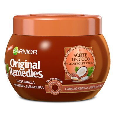 Mascarilla nutritiva alisadora Original Remedies frasco 300 ml-0 Mascarilla nutritiva alisadora Original Remedies frasco 300 ml-0