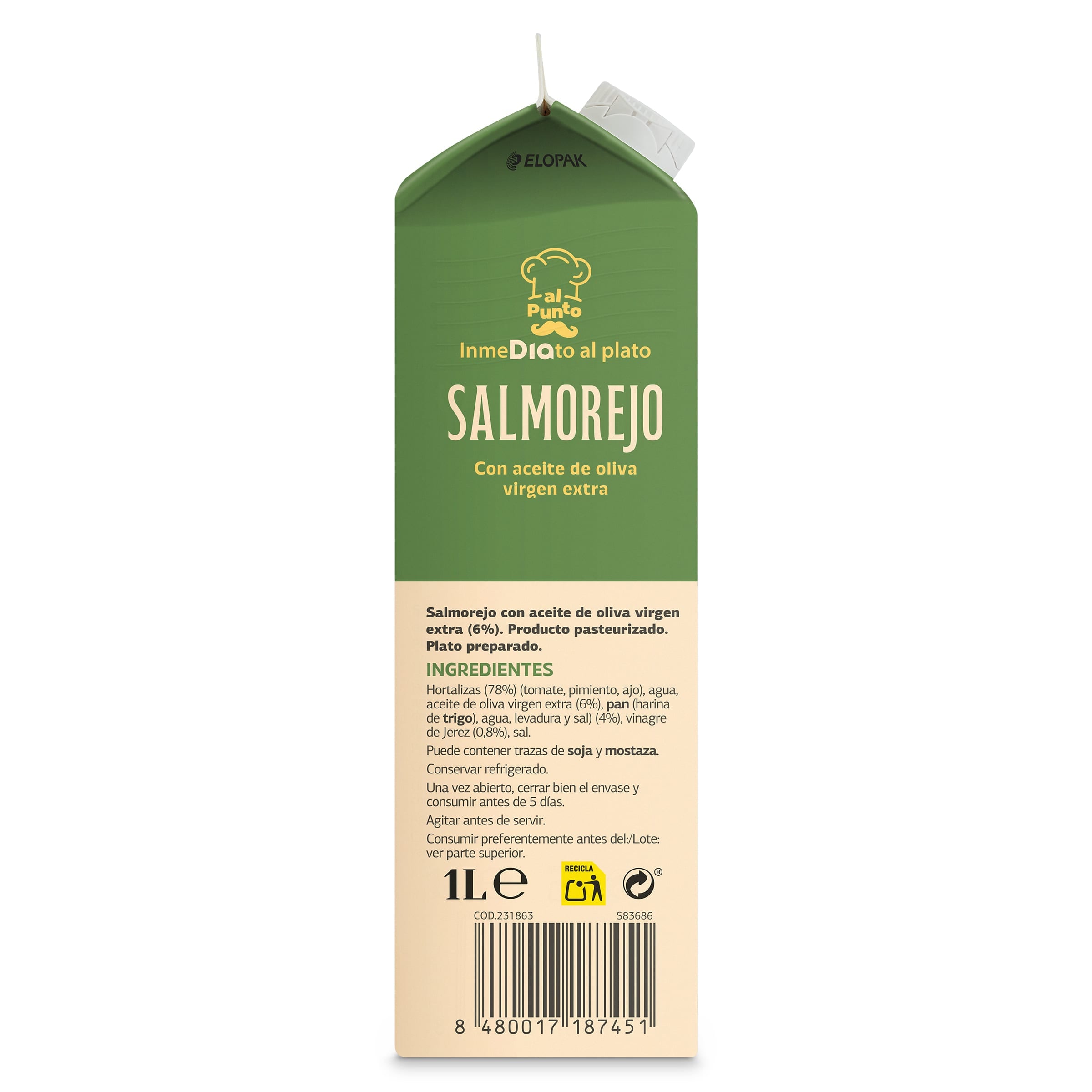 Salmorejo Dia Al Punto 1 L