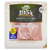 Jamón cocido asado extra Elpozo 1954 bandeja 100 g