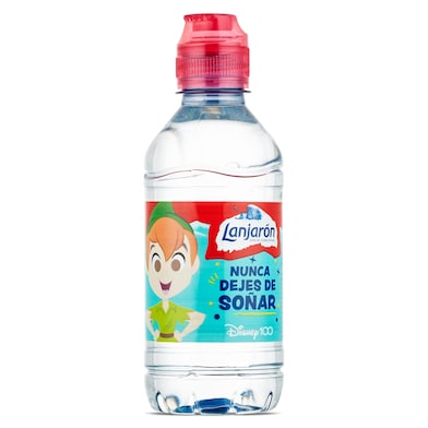 Agua mineral natural Lanjarón botella 33 cl-0