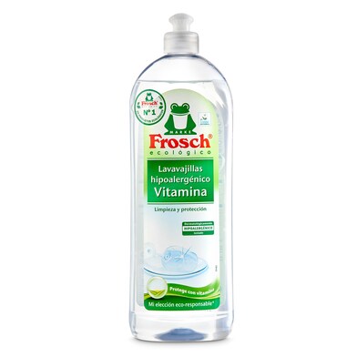 Lavavajillas mano ecológico hipoalergénico Frosch botella 750 ml-0 Lavavajillas mano ecológico hipoalergénico Frosch botella 750 ml-0