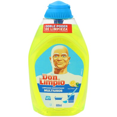 Limpiador multiusos aroma limón Don Limpio botella 600 ml-0 Limpiador multiusos aroma limón Don Limpio botella 600 ml-0