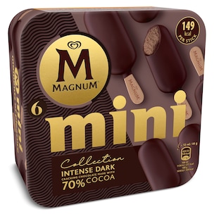 mini intense dark 70 6 x 44 g