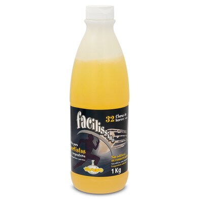 Claras de huevo Facilissimo botella 1 Kg-0 Claras de huevo Facilissimo botella 1 Kg-0