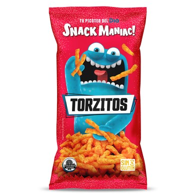 Torzitos sabor queso Snack Maniac de Dia bolsa 120 g-0 Torzitos sabor queso Snack Maniac de Dia bolsa 120 g-0