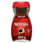 Café soluble descafeinado Nescafé frasco 200 g