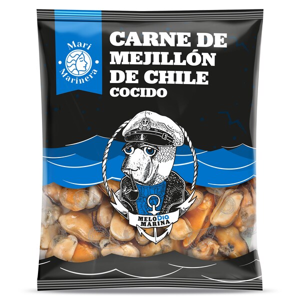 Carne de Mejillón Cocido Dia Mari Marinera Bolsa 250 Gr.