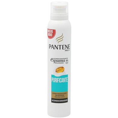 Acondicionador en espuma purificante Pantene bote 180 ml-0