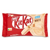 Barritas de galleta recubiertas de chocolate blanco Kit Kat bolsa 125 g