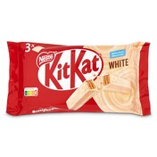 Barritas de galleta recubiertas de chocolate blanco Kit Kat bolsa 125 g