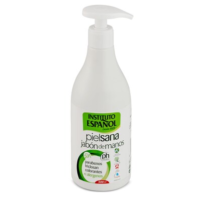 Jabón de manos líquido piel sana Instituto Español bolsa 500 ml-0 Jabón de manos líquido piel sana Instituto Español bolsa 500 ml-0