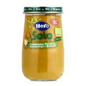 Crema de calabaza y puré de patatas 100% ecológica Hero frasco 190 g