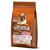 Alimento para perros mini sensitive con salmón Ultima bolsa 1.5 Kg