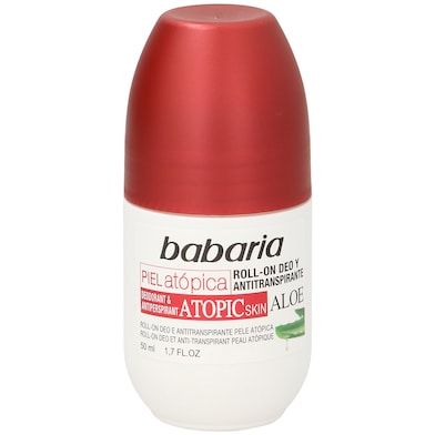 Desodorante roll-on piel atópica Babaria bote 50 ml-0
