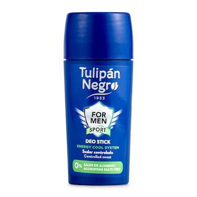 Desodorante en barra para hombre Tulipán Negro bote 75 ml-0