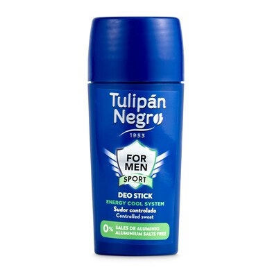 Desodorante en barra para hombre Tulipán Negro bote 75 ml-0