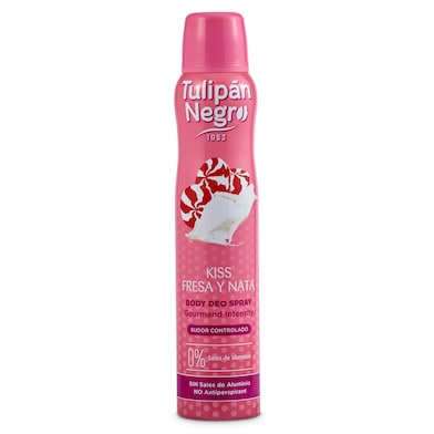 Desodorante kiss Tulipán Negro spray 200 ml-0