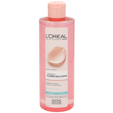 Tónico flores delicadas L'Oréal bote 400 ml-0 Tónico flores delicadas L'Oréal bote 400 ml-0