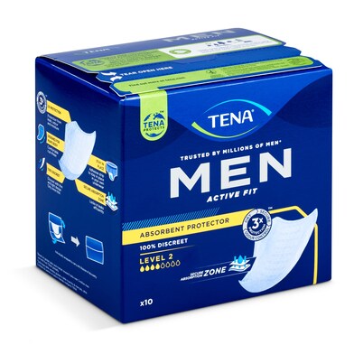 Compresas para la incontinencia level 2 Tena Men Discreet caja 10 unidades-0 Compresas para la incontinencia level 2 Tena Men Discreet caja 10 unidades-0