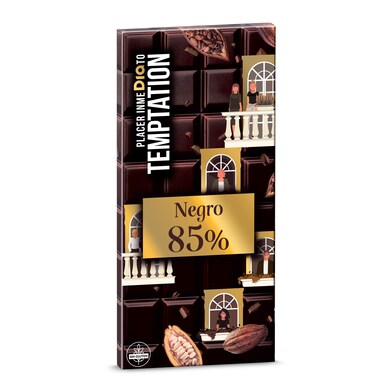 Chocolate negro 85% cacao Temptation de Dia 100 g-0