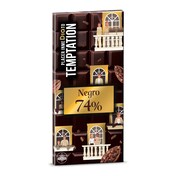 Chocolate negro 74% cacao Temptation 100 g