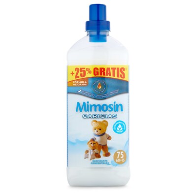 Suavizante concentrado caricias Mimosin botella 75 lavados-0 Suavizante concentrado caricias Mimosin botella 75 lavados-0