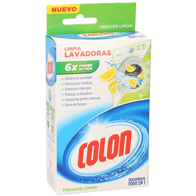 Limpia lavadoras aroma limón Colon caja 250 ml-0