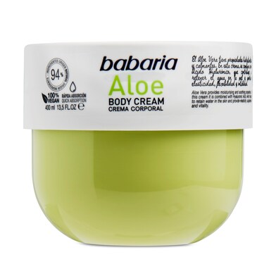 Crema corporal aloe Babaria bote 400 ml-0 Crema corporal aloe Babaria bote 400 ml-0