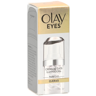 Crema de ojos iluminadora antiojeras Olay frasco 15 ml-0