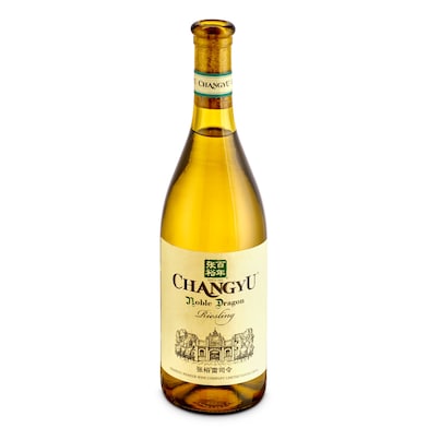 Vino blanco noble dragón riesling Changyu botella 75 cl-0