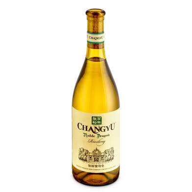 Vino blanco noble dragón riesling Changyu botella 75 cl-0