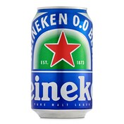 Cerveza 0,0% alcohol Heineken lata 33 cl