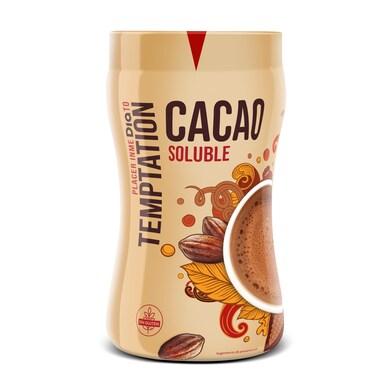 Cacao soluble TEMPTATION BOTE 500 GR-1 Cacao soluble TEMPTATION BOTE 500 GR-1