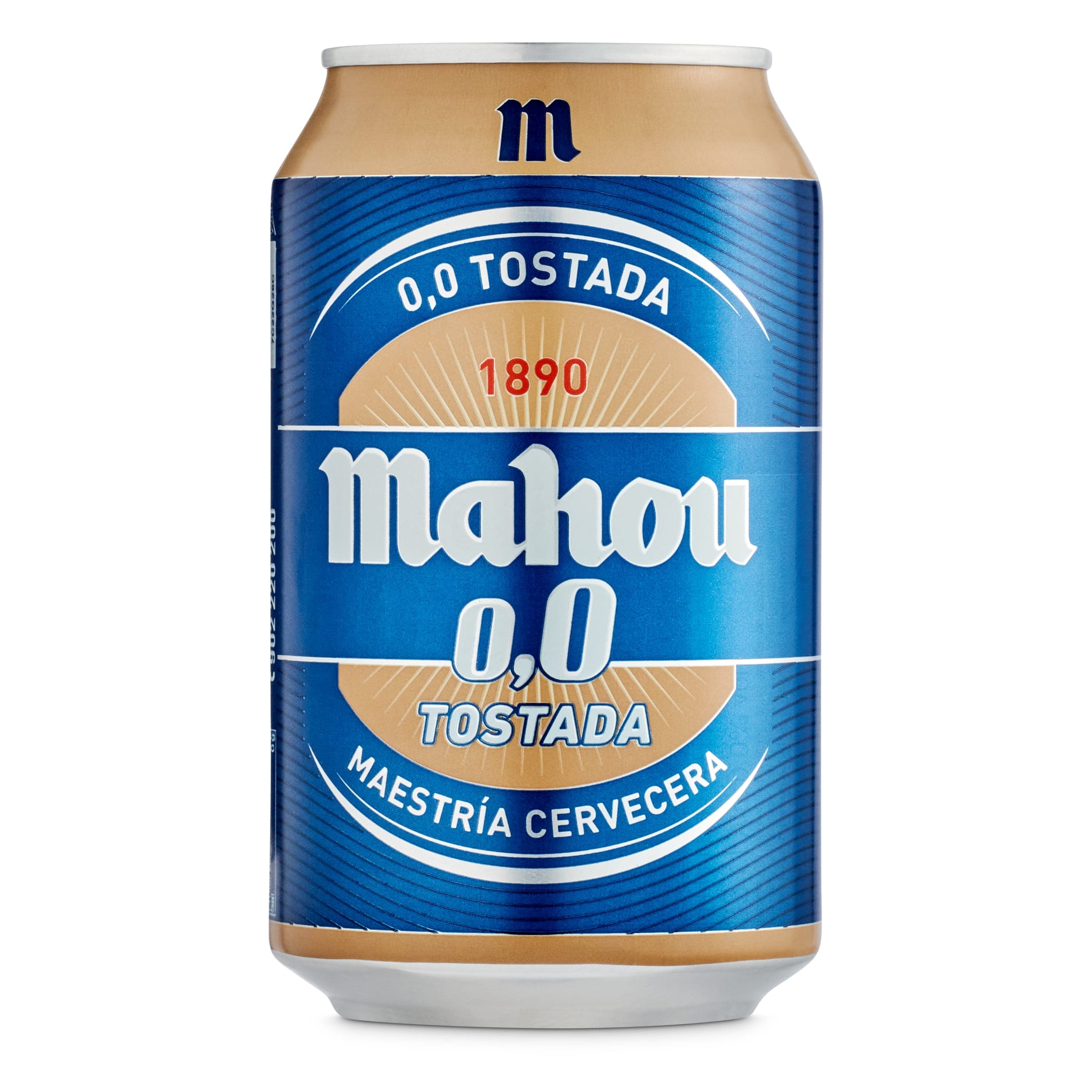 Cerveza tostada 0,0% alcohol Mahou lata 12 x 33 cl - Supermercados DIA