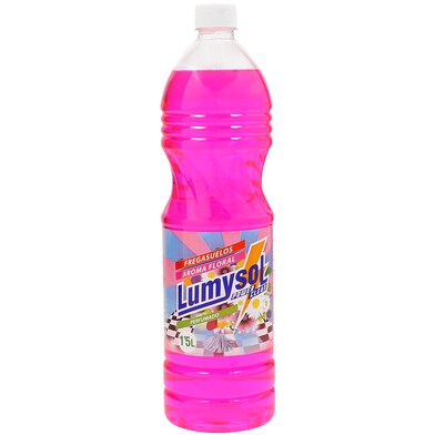 Friegasuelos aroma floral Lumysol botella 1.5 l-0 Friegasuelos aroma floral Lumysol botella 1.5 l-0