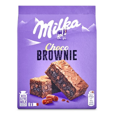 Choco brownie Milka caja 150 g-0