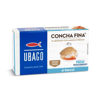 Concha fina al natural Ubago lata 55 GR-0 Concha fina al natural Ubago lata 55 GR-0
