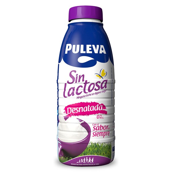Leche Semidesnatada sin Lactosa Puleva Botella 1 Lt.