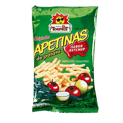 Apetinas sabor ketchup Tosfrit bolsa 35 g-0