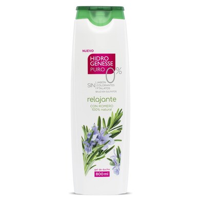 Gel de ducha relajante Hidrogenesse bote 800 ml-0