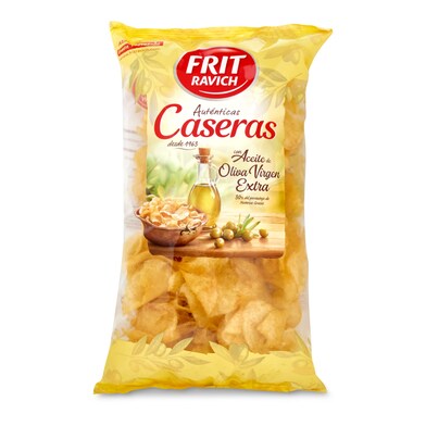 Patatas fritas caseras con aceite de oliva Frit ravich bolsa 140 g-0