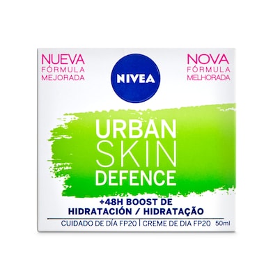 Crema de día hidratante urban defence Nivea frasco 50 ml-0