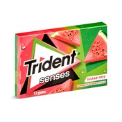 Chicles sabor sandía sin azúcar Trident caja 23 g