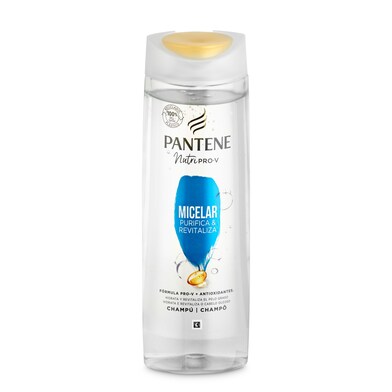 Champú micelar purifica y revitaliza Pantene botella 360 ml-0 Champú micelar purifica y revitaliza Pantene botella 360 ml-0
