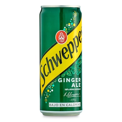 Ginger ale Schweppes lata 33 cl-0