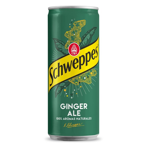 Ginger Ale Schweppes Lata 33 Cl.
