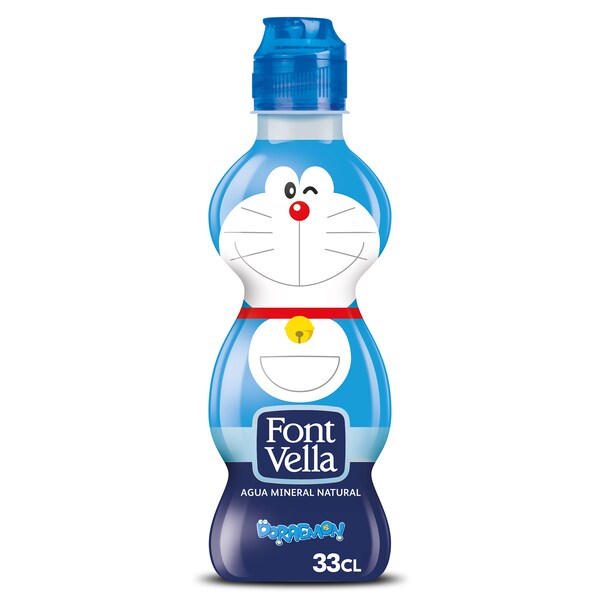 Agua Mineral Natural Font Vella Botella 33 Cl.