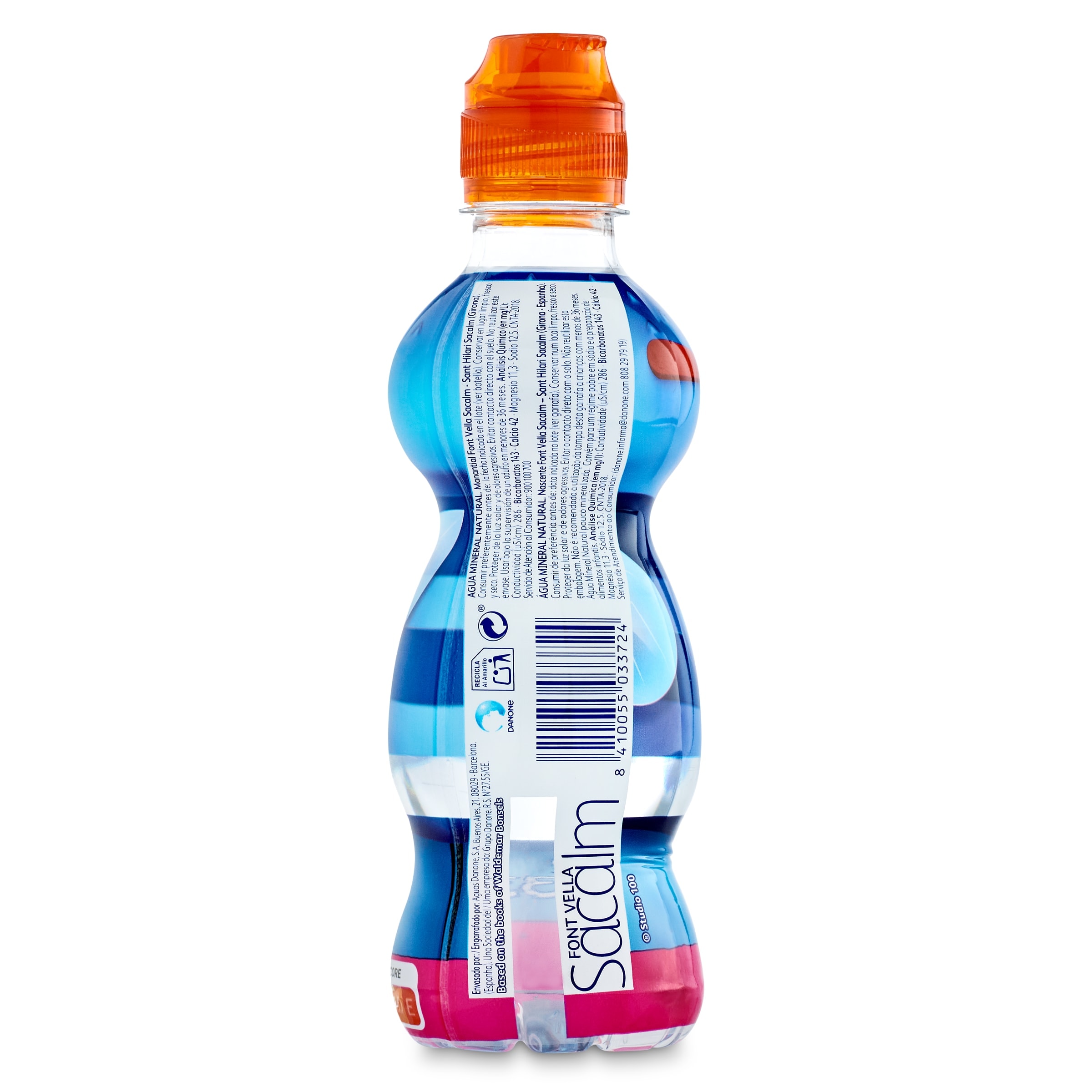 Kids agua mineral natural botella 33 cl (Personajes surtidos según